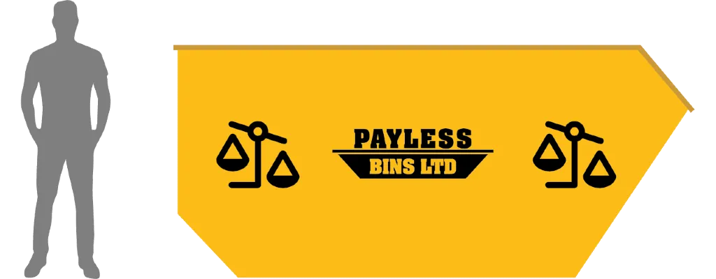 9 Cubic Metre Lite General Waste Bin