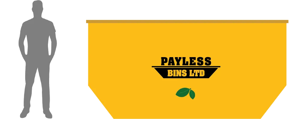 7.5 Cubic Metre Garden/Green Waste Bin