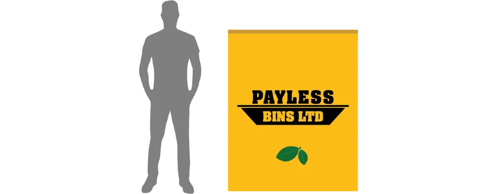 3 Cubic Metre Garden/Green Waste Bin