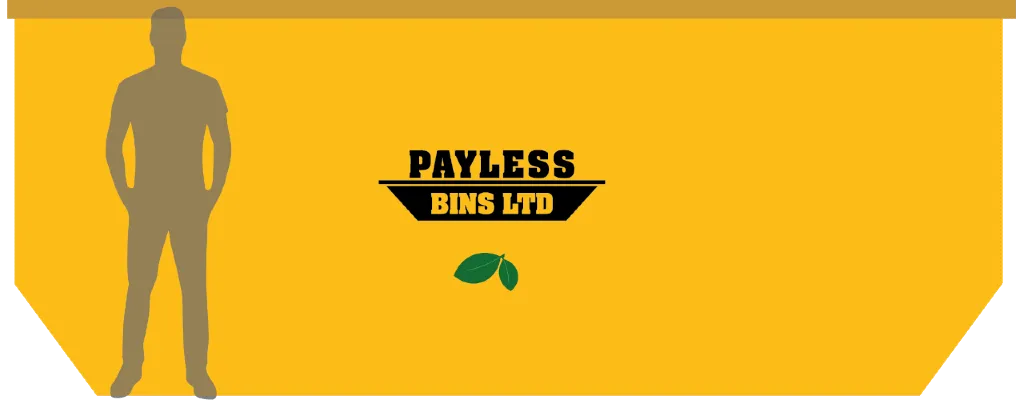 15 Cubic Metre Garden/Green Waste Bin